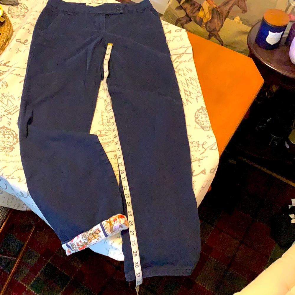 J. Crew flannel lined Chino